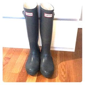 Tall Hunter rain boots